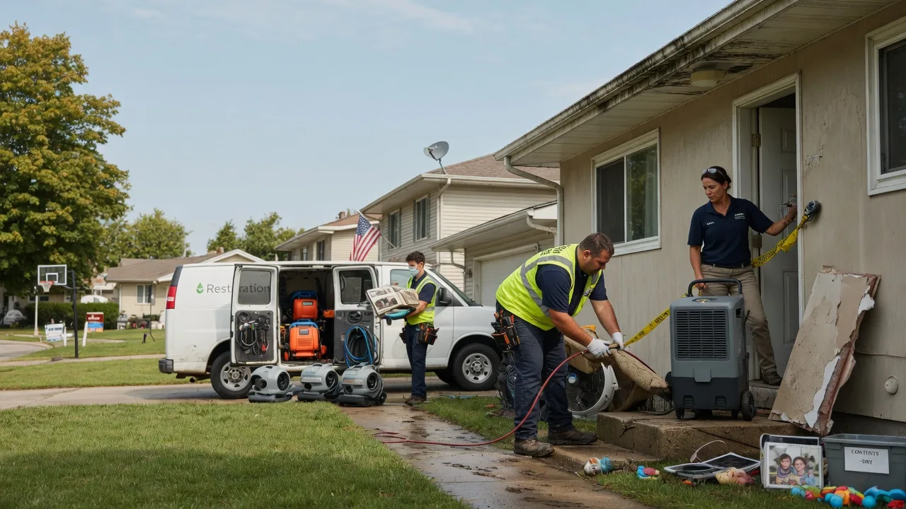 Water Damage Restoration in Carlock, IL near me